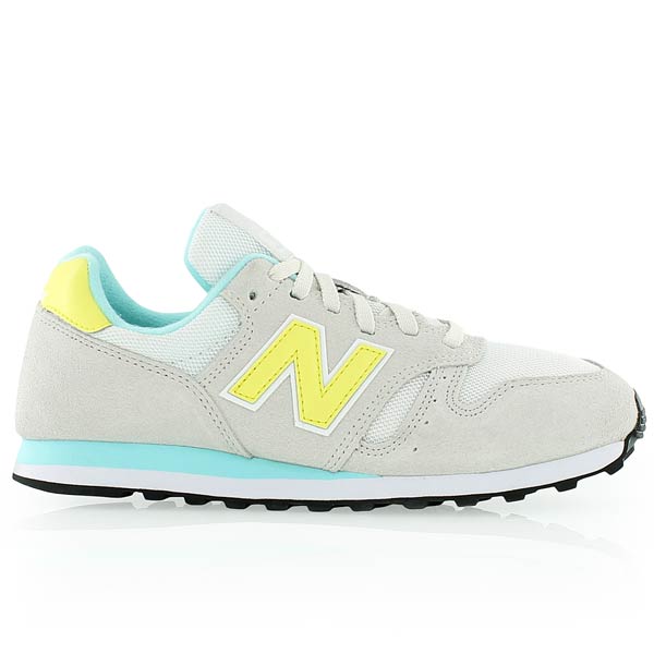 new balance 373 blanc cassé et jaune